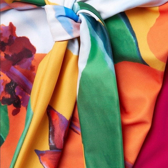 NWT Mara Hoffman Gamela floral one piece swimsuit sz XS - Picture 3 of 9